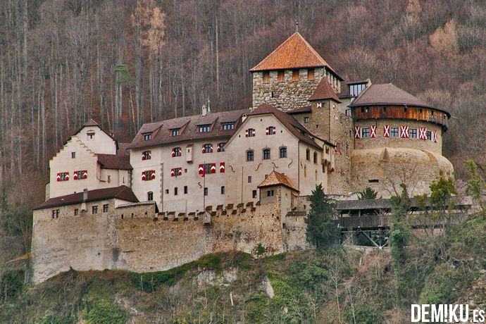 Castillo de Vaduz, Liechtenstein