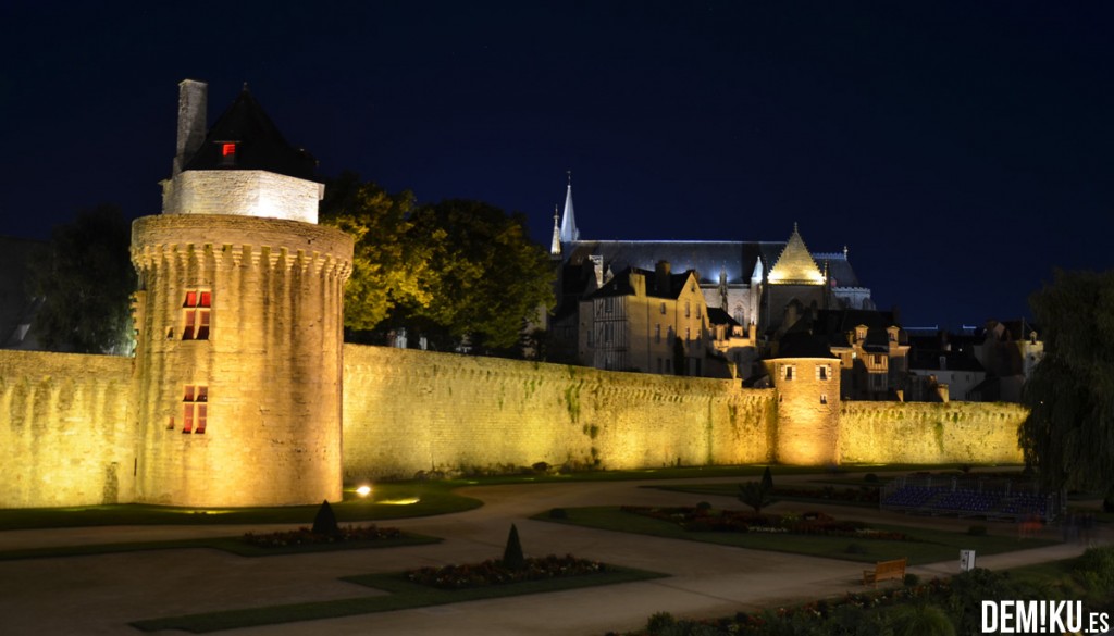 Muralla de Vannes, Bretaña (Francia)