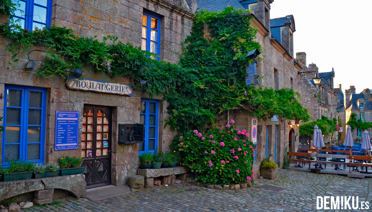 Locronan, en Bretaña (Francia)