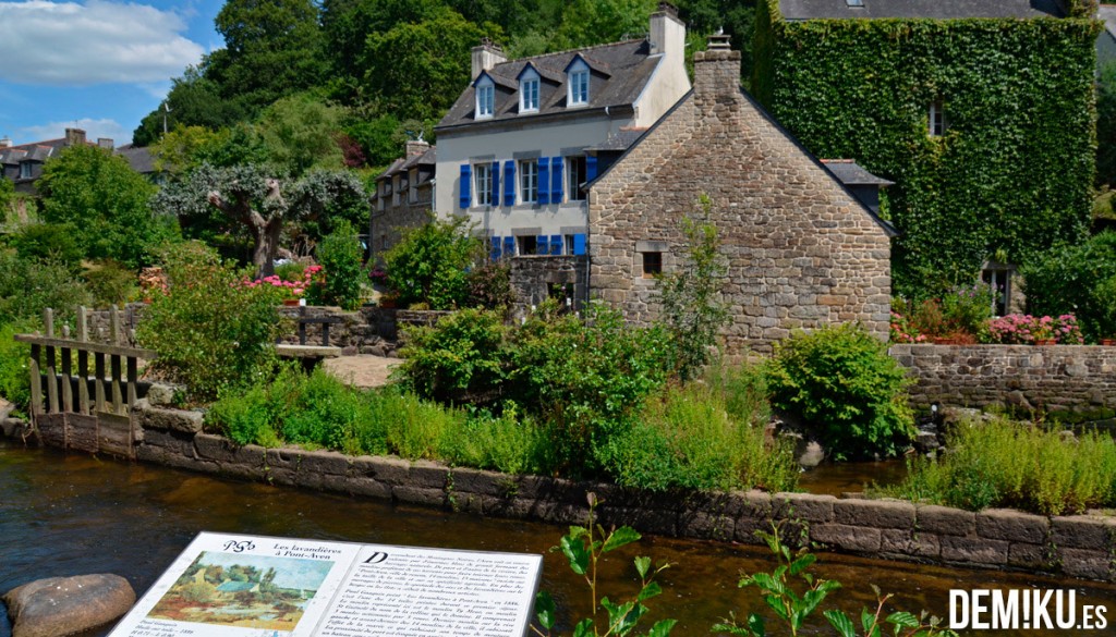 Rio y Molino en Pont Aven, Bretaña (Francia)