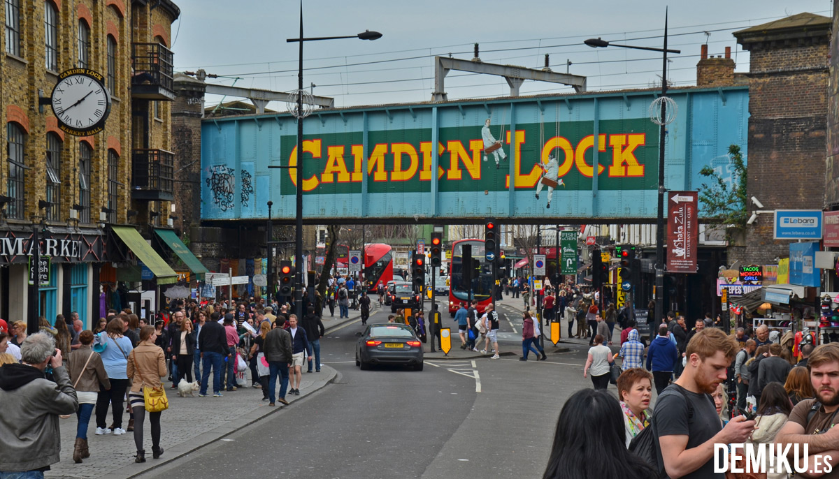 Mercado de Camden Londres (Camden Town Market – London)