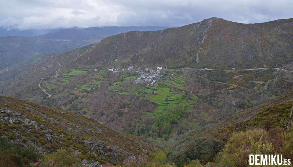 Soutipedre, aldea de montaña en Manzaneda, Ourense