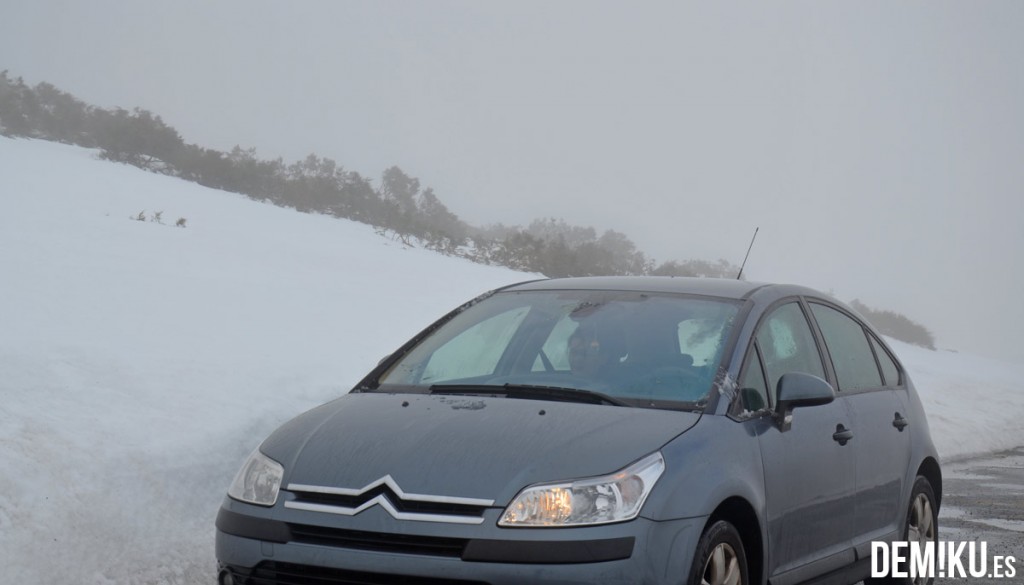 Nieve en Manzaneda