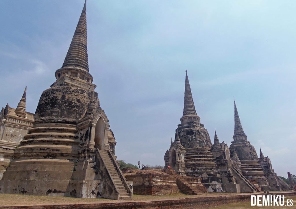 Estupas Wat Phra Si Sanphet