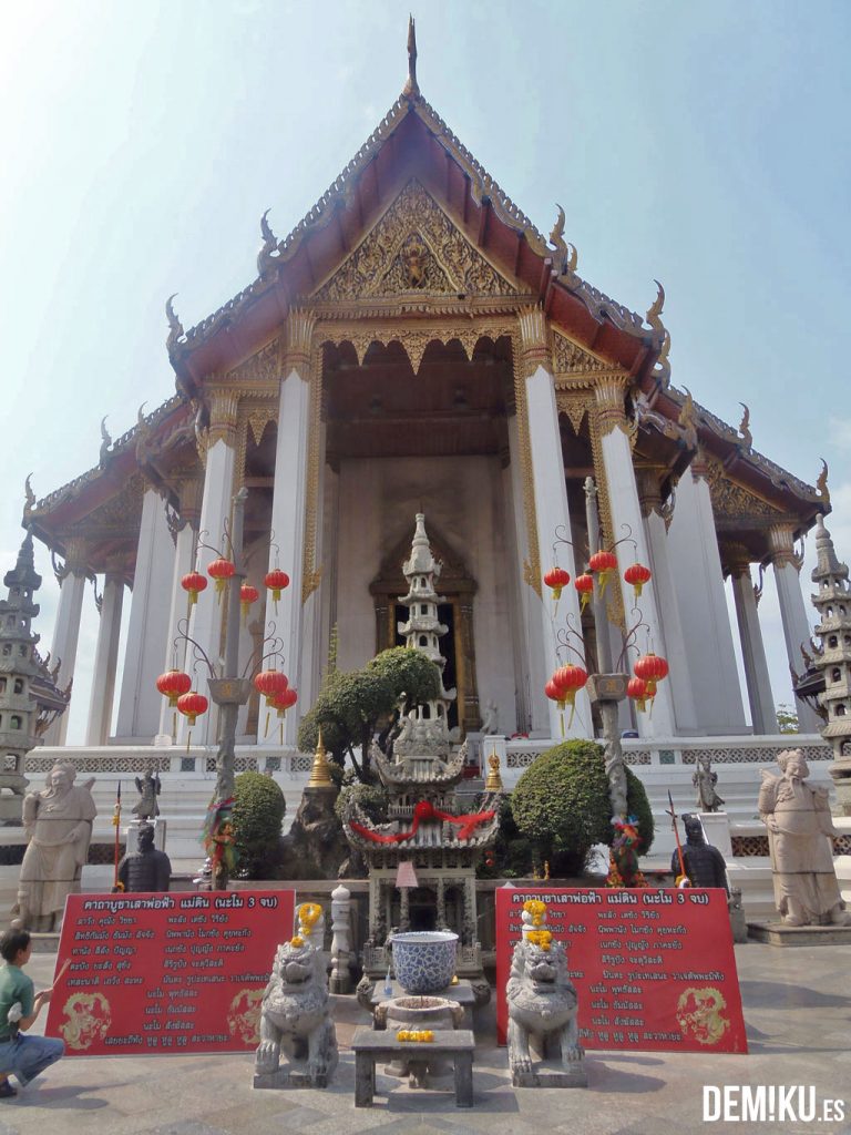 Templo Wat Suthat Bangkok 