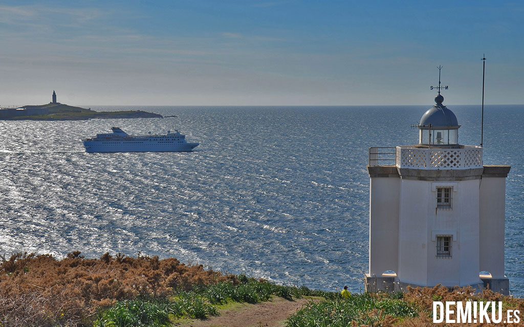 Faro de Mera, Oleiros (Galicia)