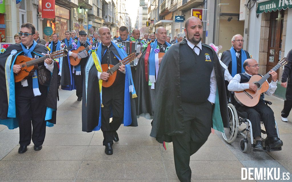 Rondalla Trovadores de Ares. Noche de las Pepitas Ferrol.