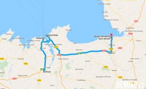 Ruta Dinan, Dinard, Saint Malo y Mont Saint Michel