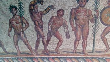 Mosaico en Olimpia, Grecia – Demiku blog de viajes