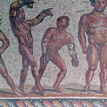 Mosaico en Olimpia, Grecia – Demiku blog de viajes